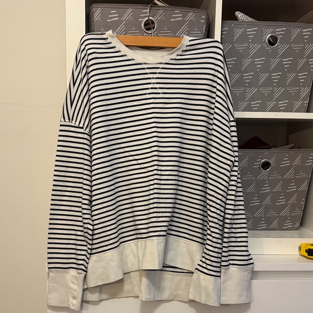 Striped Long Sleeve Top